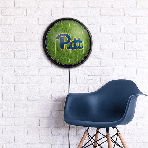 Pitt Panthers: On the 50 - Slimline Lighted Wall Sign - The Fan-Brand