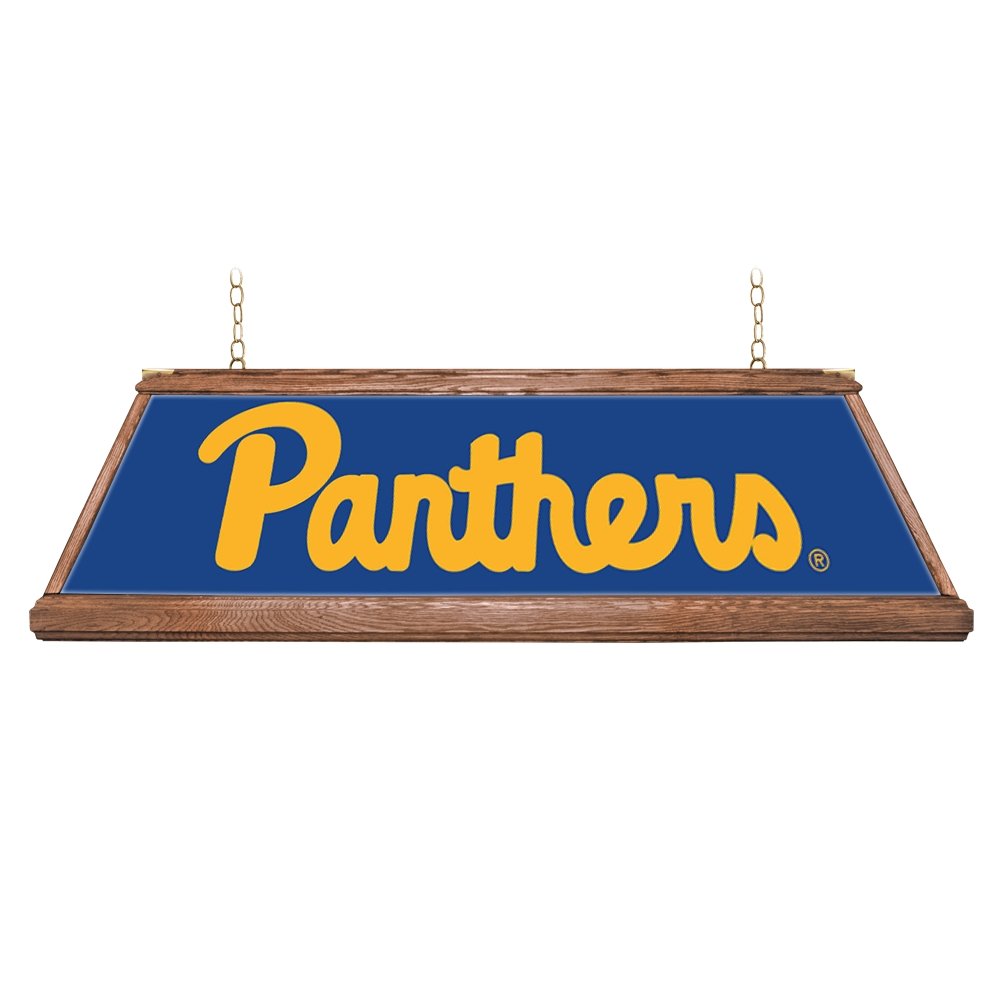 Pitt Panthers: Premium Wood Pool Table Light - The Fan-Brand