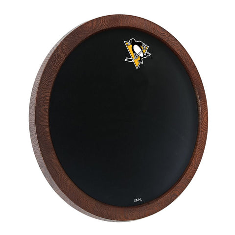 Pittsburgh Penguins: Barrel Top Chalkboard Sign - The Fan-Brand