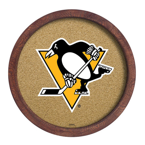 Pittsburgh Penguins: Barrel Top Cork Note Board - The Fan-Brand