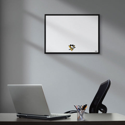 Pittsburgh Penguins: Framed Dry Erase Wall Sign - The Fan-Brand
