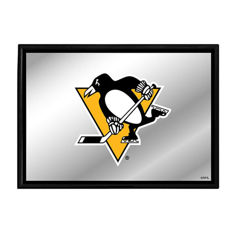 Pittsburgh Penguins: Framed Mirrored Wall Sign - The Fan-Brand