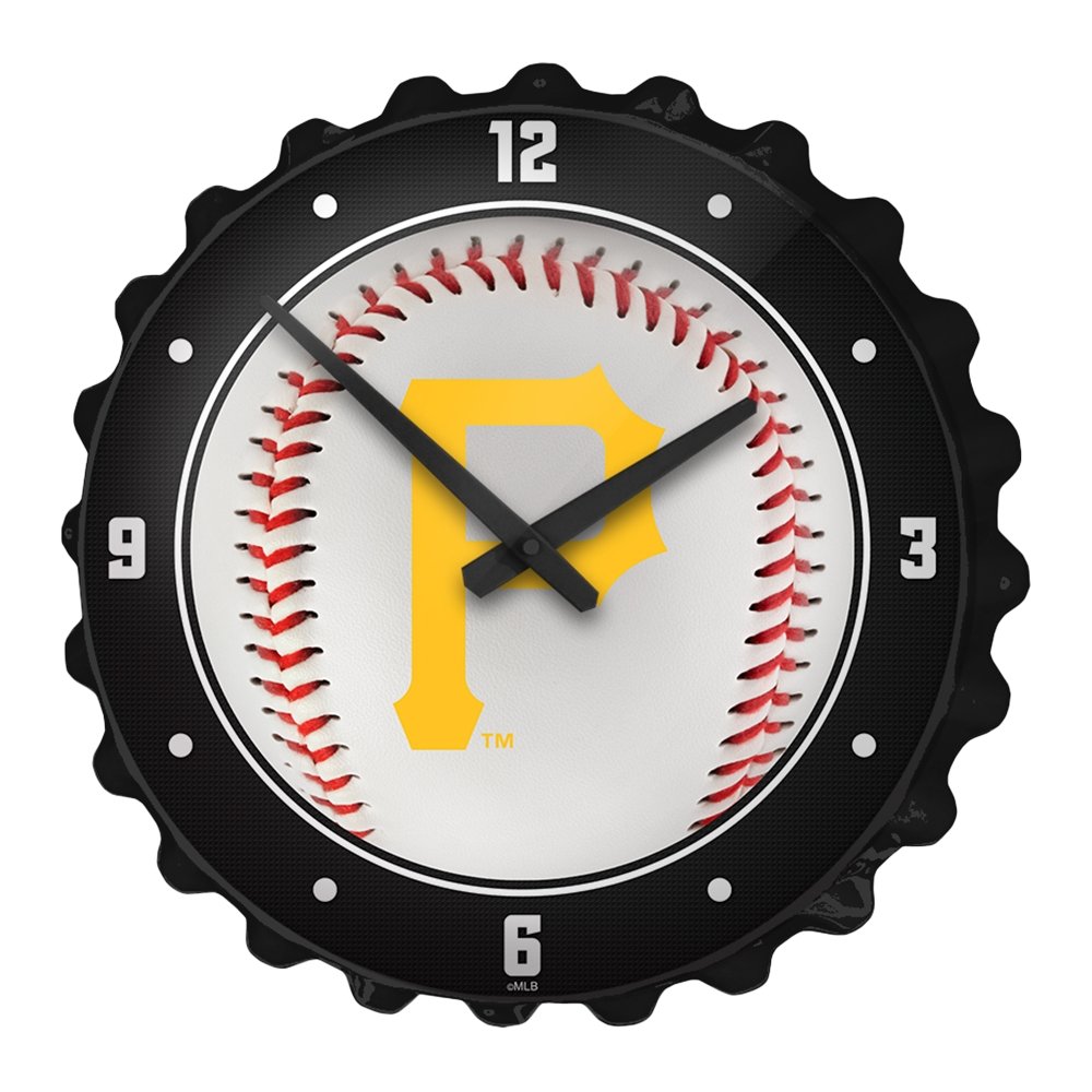 Pittsburgh Pirates: Baseball - Bottle Cap Wall Clock - The Fan-Brand