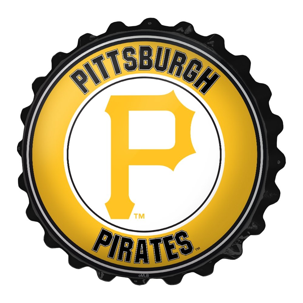 Pittsburgh Pirates: Bottle Cap Wall Sign - The Fan-Brand