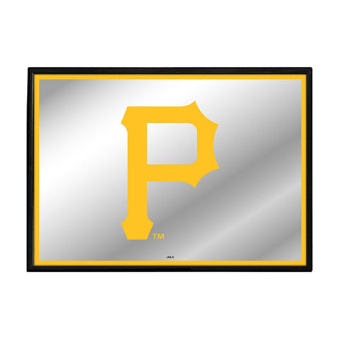 Pittsburgh Pirates: Framed Mirrored Wall Sign - The Fan-Brand