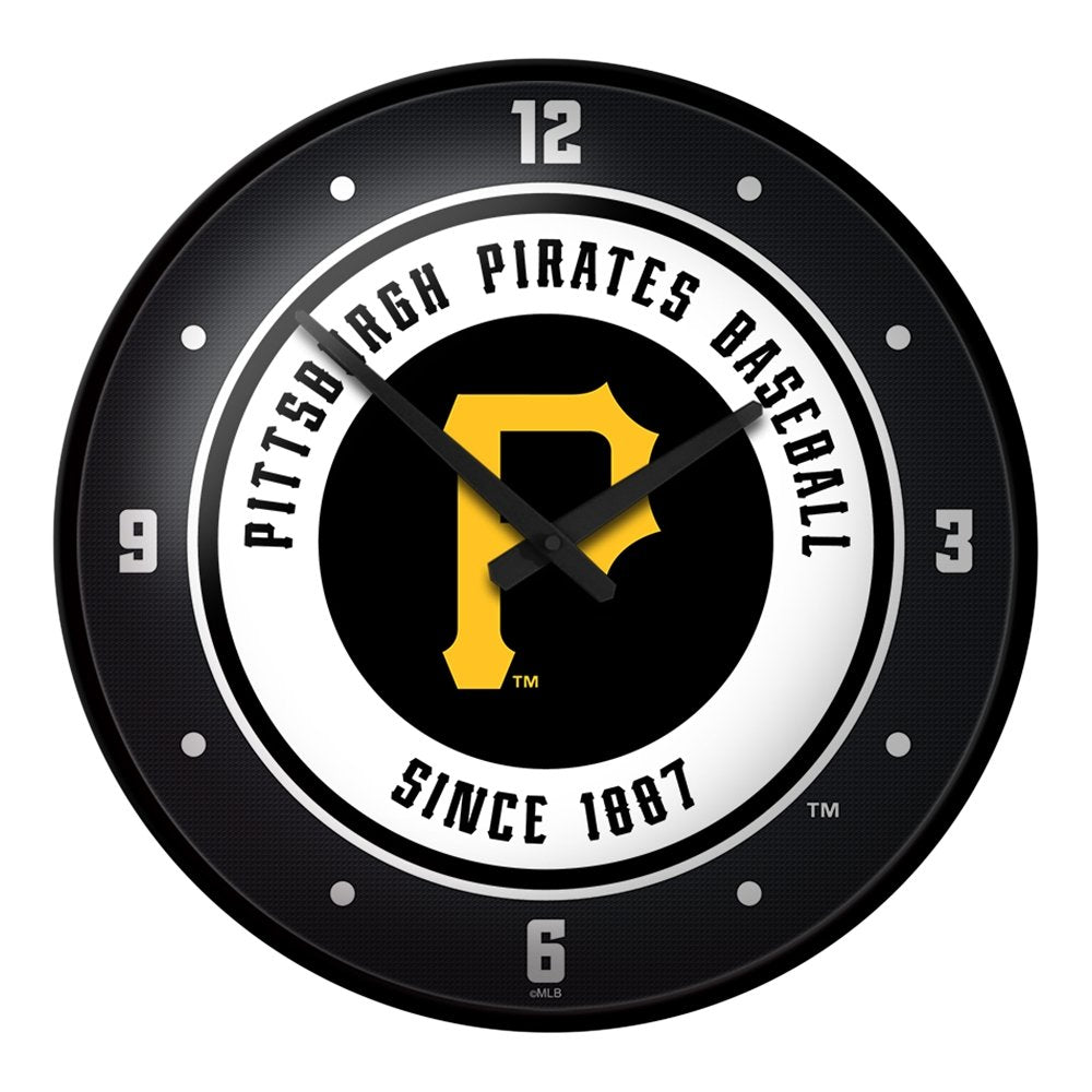Pittsburgh Pirates: Mascot - Modern Disc Wall Clock - The Fan-Brand