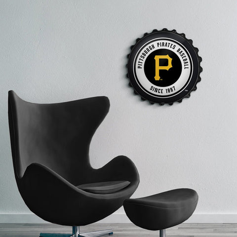 Pittsburgh Pirates: Seal - Bottle Cap Wall Sign - The Fan-Brand