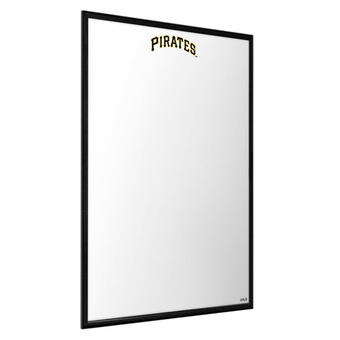 Pittsburgh Pirates: Wordmark - Framed Dry Erase Wall Sign - The Fan-Brand