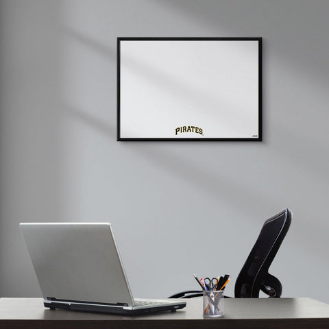 Pittsburgh Pirates: Wordmark - Framed Dry Erase Wall Sign - The Fan-Brand