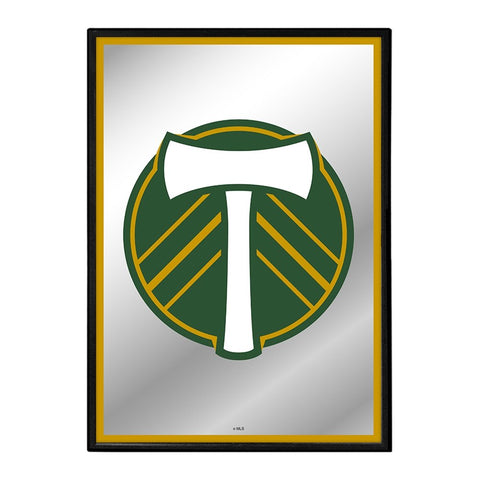 Portland Timbers: Framed Mirrored Wall Sign - The Fan-Brand