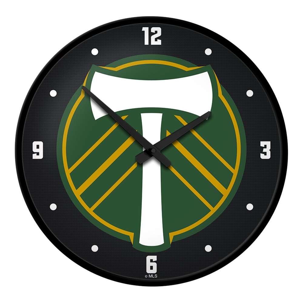 Portland Timbers: Modern Disc Wall Clock - The Fan-Brand