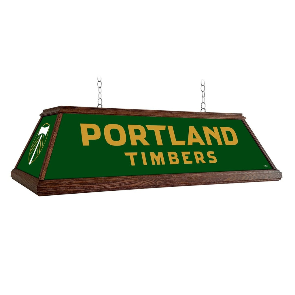 Portland Timbers: Premium Wood Pool Table Light - The Fan-Brand