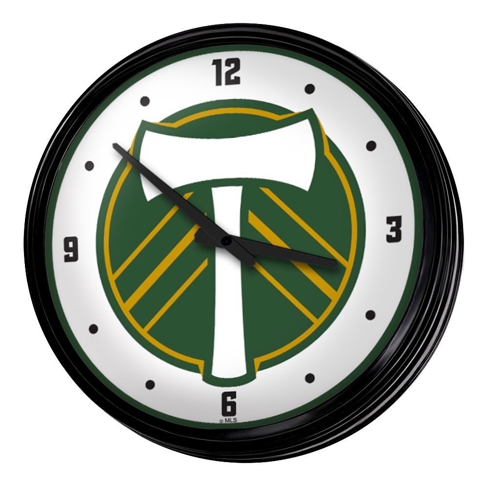 Portland Timbers: Retro Lighted Wall Clock - The Fan-Brand