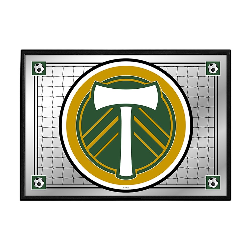 Portland Timbers: Team Spirit - Framed Mirrored Wall Sign - The Fan-Brand