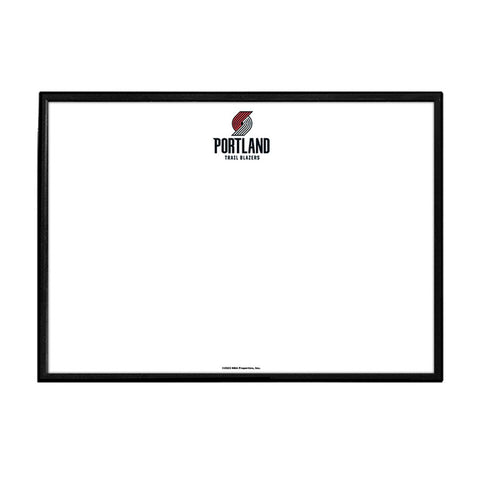 Portland Trail Blazers: Framed Dry Erase Wall Sign - The Fan-Brand