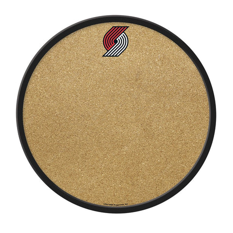 Portland Trail Blazers: Modern Disc Cork Board - The Fan-Brand