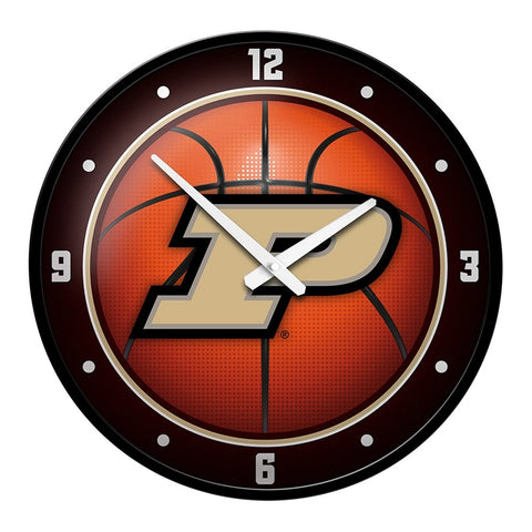 Purdue Boilermakers: Basketball - Modern Disc Wall Clock - The Fan-Brand