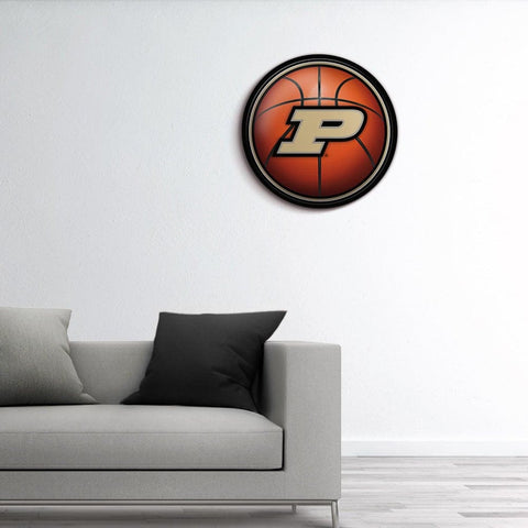 Purdue Boilermakers: Basketball - Modern Disc Wall Sign - The Fan-Brand