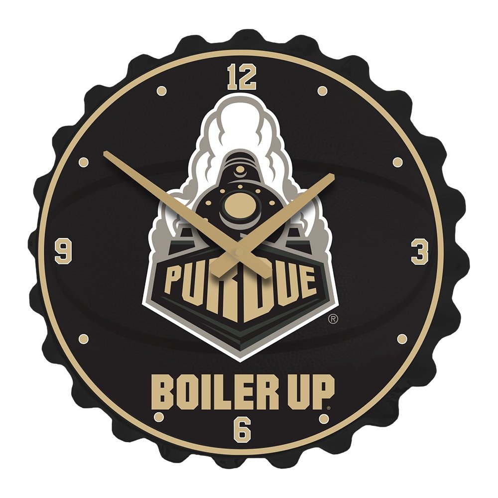 Purdue Boilermakers: Boilermaker Special - Bottle Cap Wall Clock - The Fan-Brand