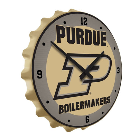 Purdue Boilermakers: Bottle Cap Wall Clock - The Fan-Brand