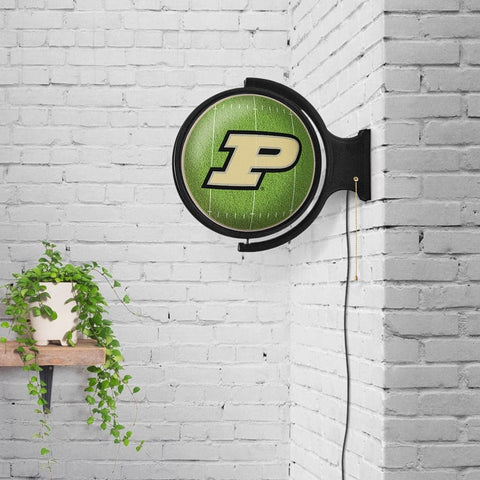 Purdue Boilermakers: On the 50 - Rotating Lighted Wall Sign - The Fan-Brand