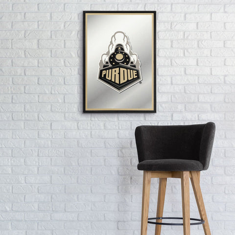 Purdue Boilermakers: Special - Framed Mirrored Wall Sign - The Fan-Brand