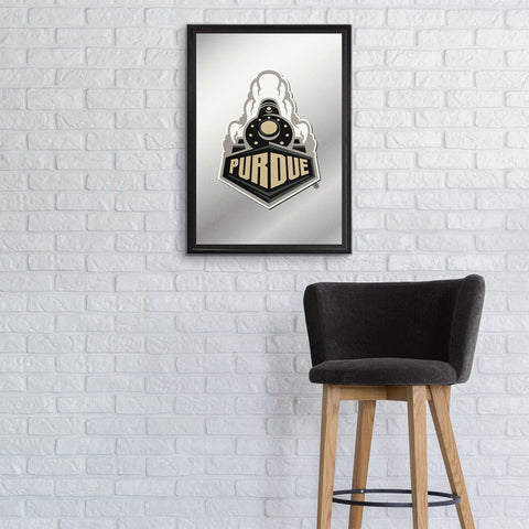 Purdue Boilermakers: Special - Framed Mirrored Wall Sign - The Fan-Brand
