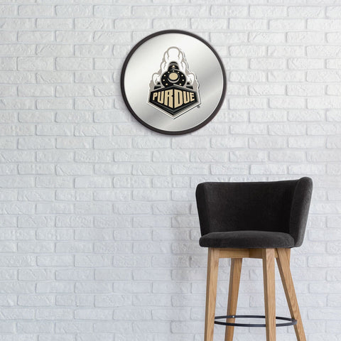 Purdue Boilermakers: Special - Modern Disc Mirrored Wall Sign - The Fan-Brand