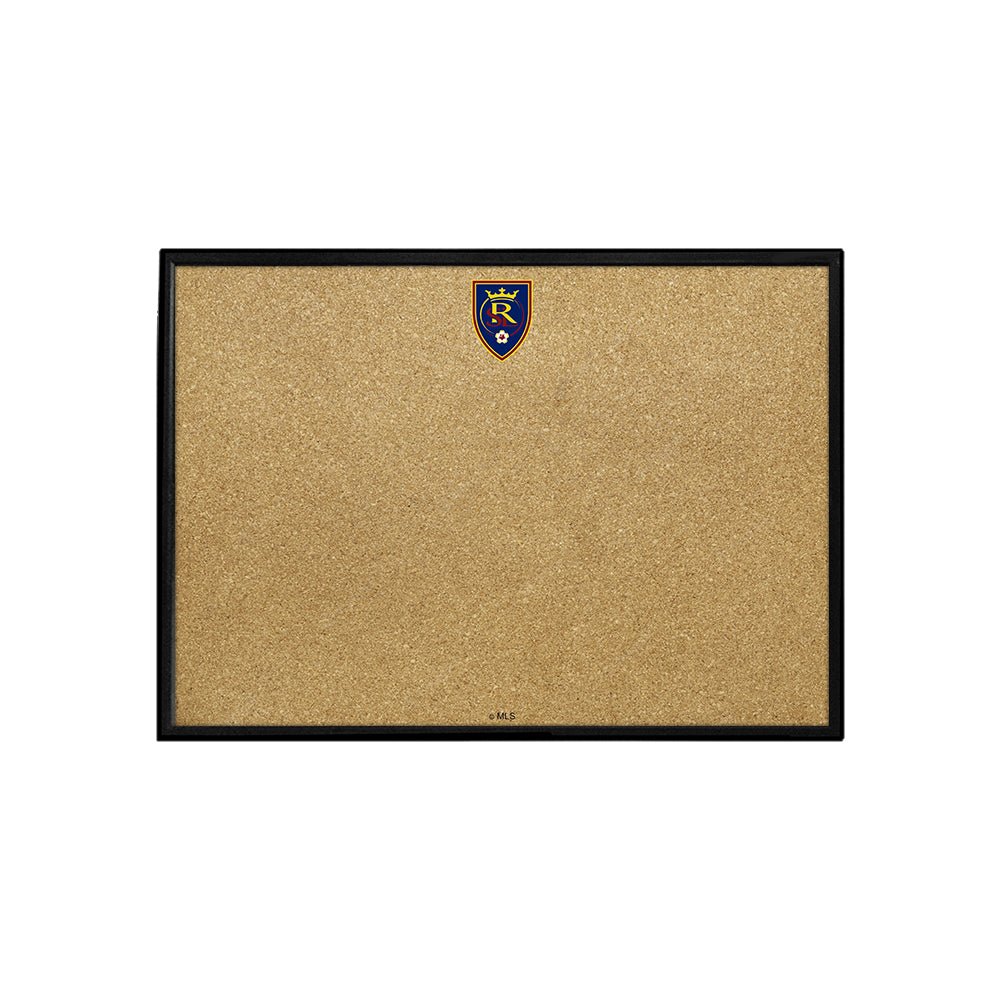 Real Salt Lake: Framed Cork Board Wall Sign - The Fan-Brand