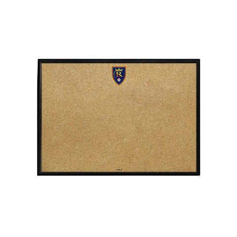 Real Salt Lake: Framed Cork Board Wall Sign - The Fan-Brand