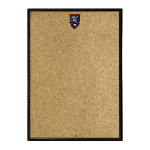 Real Salt Lake: Framed Cork Board Wall Sign - The Fan-Brand