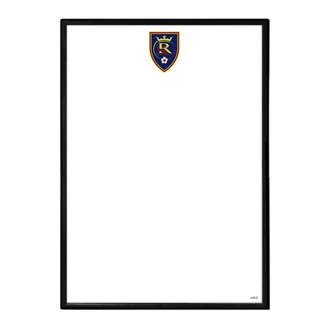 Real Salt Lake: Framed Dry Erase Wall Sign - The Fan-Brand