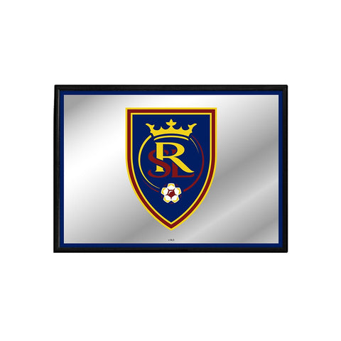 Real Salt Lake: Framed Mirrored Wall Sign - The Fan-Brand