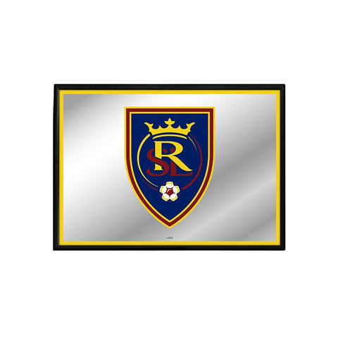 Real Salt Lake: Framed Mirrored Wall Sign - The Fan-Brand