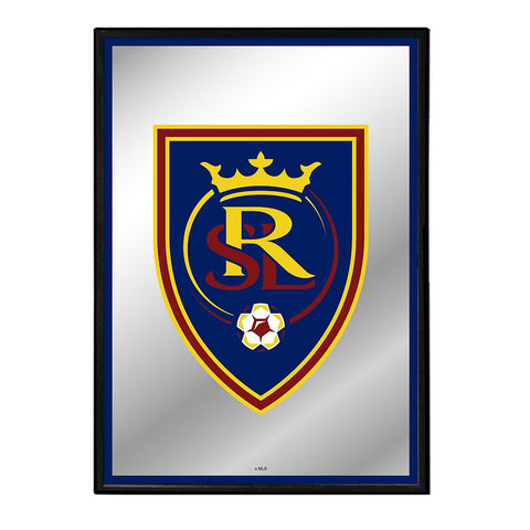 Real Salt Lake: Framed Mirrored Wall Sign - The Fan-Brand