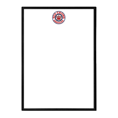 Red Crown: Framed Dry Erase Wall Sign - The Fan-Brand