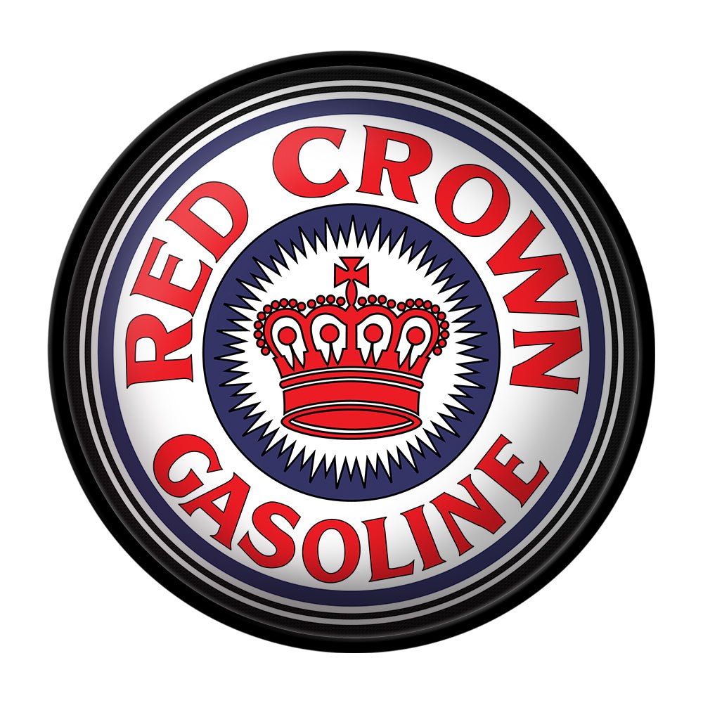 Red Crown: Modern Disc Wall Sign - The Fan-Brand