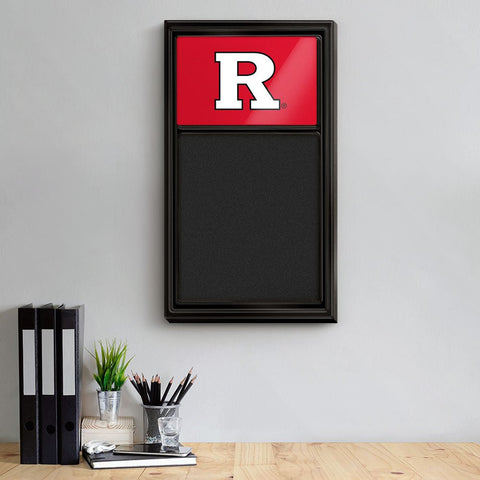 Rutgers Scarlet Knights: Chalk Note Board - The Fan-Brand