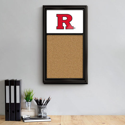 Rutgers Scarlet Knights: Cork Note Board - The Fan-Brand