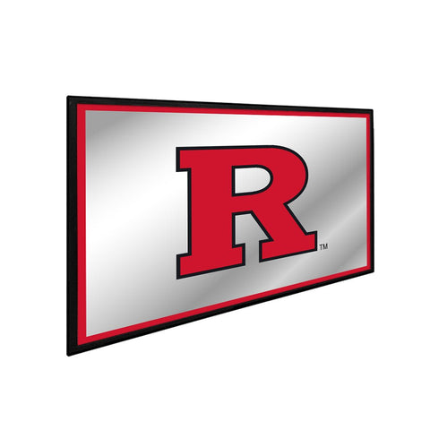 Rutgers Scarlet Knights: Framed Mirrored Wall Sign - The Fan-Brand
