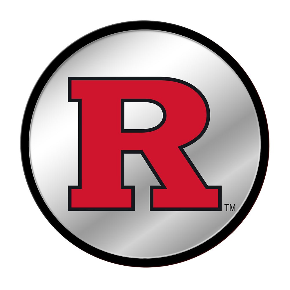 Rutgers Scarlet Knights: Modern Disc Mirrored Wall Sign - The Fan-Brand