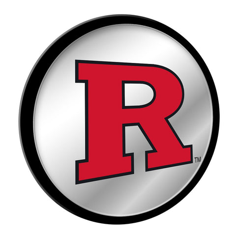 Rutgers Scarlet Knights: Modern Disc Mirrored Wall Sign - The Fan-Brand