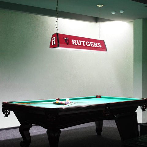 Rutgers Scarlet Knights: Standard Pool Table Light - The Fan-Brand