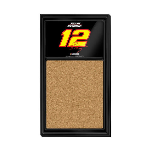 Ryan Blaney: Cork Note Board - The Fan-Brand