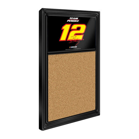 Ryan Blaney: Cork Note Board - The Fan-Brand