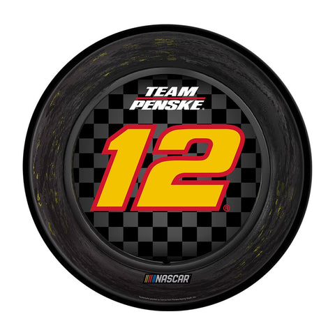 Ryan Blaney: Tire Framed - Modern Disc Wall Sign - The Fan-Brand