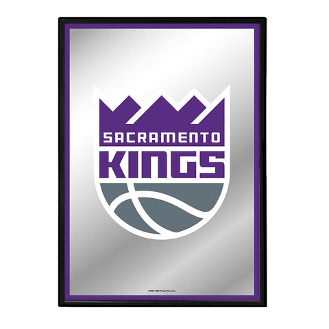 Sacramento Kings: Framed Mirrored Wall Sign - The Fan-Brand