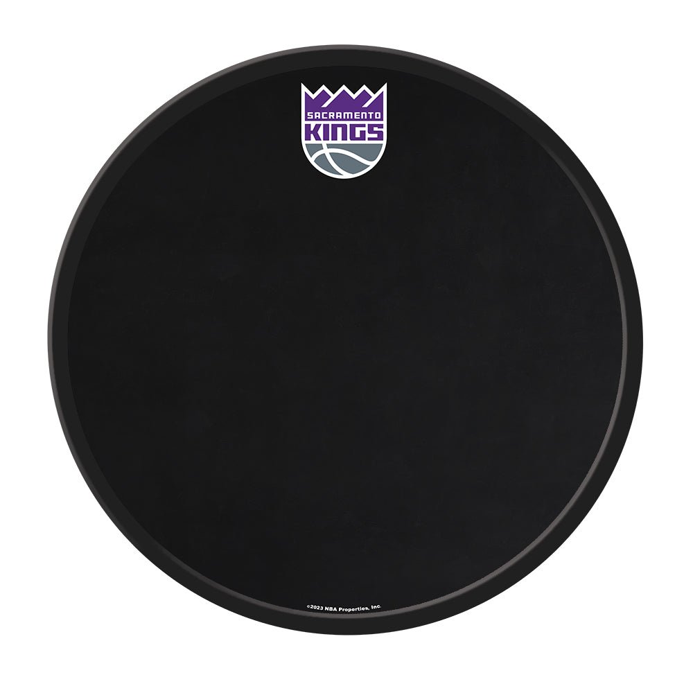 Sacramento Kings: Modern Disc Chalkboard - The Fan-Brand