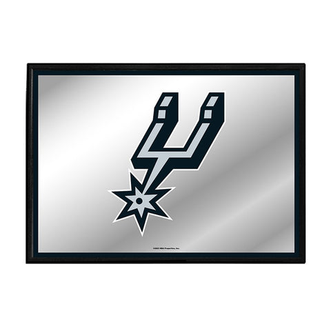 San Antonio Spurs: Framed Mirrored Wall Sign - The Fan-Brand
