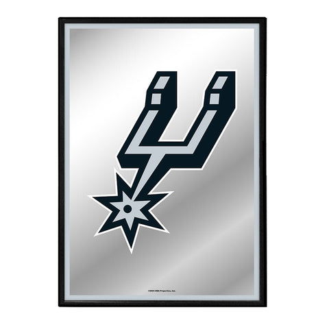San Antonio Spurs: Framed Mirrored Wall Sign - The Fan-Brand